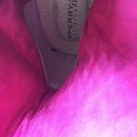 Sperry Hikerfish Top Sider Brown Leather Pink Plaid Lace Up Boots Shoes Size 7.5 - Picture 6 of 6